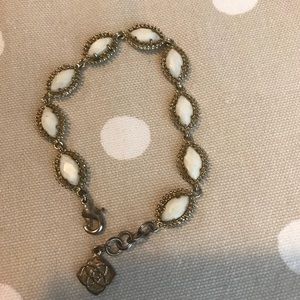 Kendra Scott White Jana Bracelet